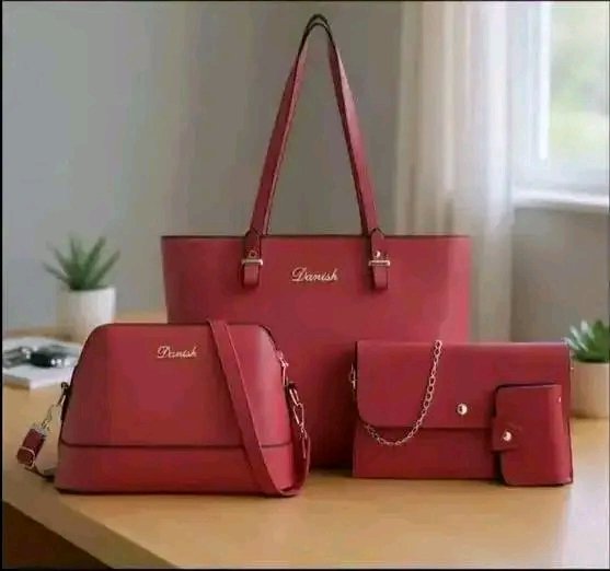 Danish Premium 4 Pcs Ladies Bag Set - Image 3