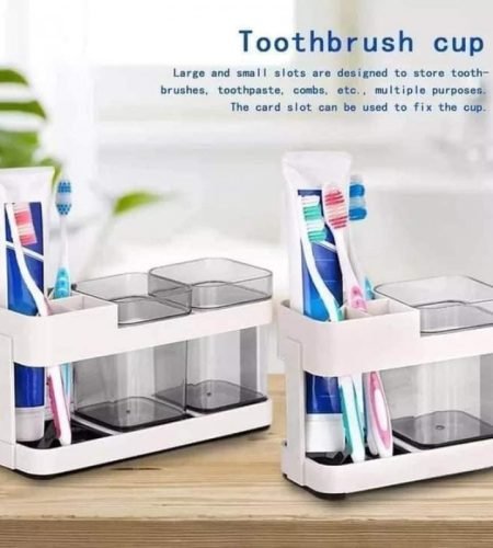 Multifunctional Toothbrush Organizer_Large Size